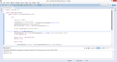 MulticastSocket (Datagram Socket UDP) | Operating systems, scripting ...