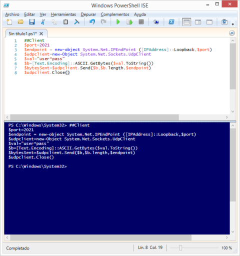 UDP system access | Operating systems, scripting, PowerShell and ...