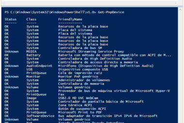 3. Gestión del hardware en PowerShell (nivel intermedio) (utilizando llamadas WMI)