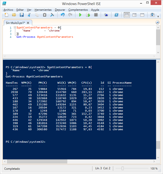 splatting-to-pass-parameters-to-commands-in-windows-powershell-get-process