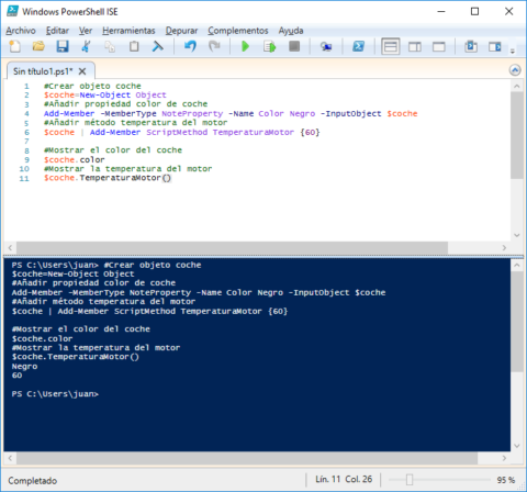 2. Programación en PowerShell (nivel intermedio) | Operating systems ...