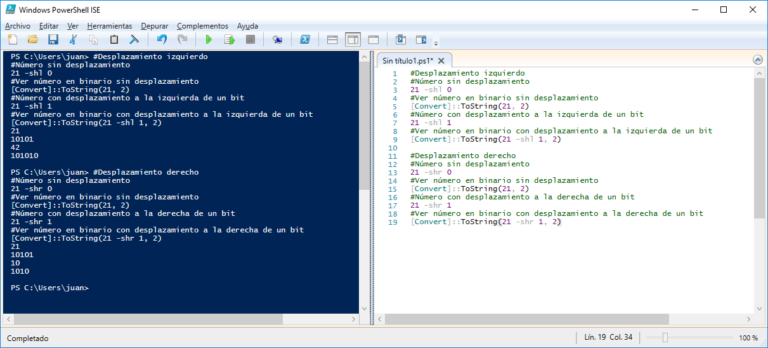 2. Programación en PowerShell (nivel intermedio) | Operating systems ...