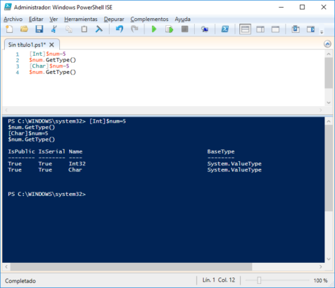 2. Programación en PowerShell (nivel intermedio) | Operating systems ...