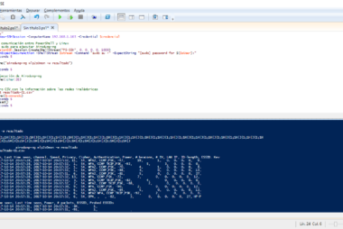 Ejecutar Airodump-ng en Linux realizando una conexión SSH desde PowerShell en Windows