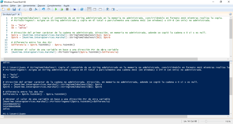 Obtener el valor de una variable utilizando otra variable mediante la ...