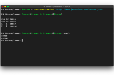 Leer un archivo JSON que está en un servidor web desde PowerShell (con el cmdlet Invoke-RestMethod)