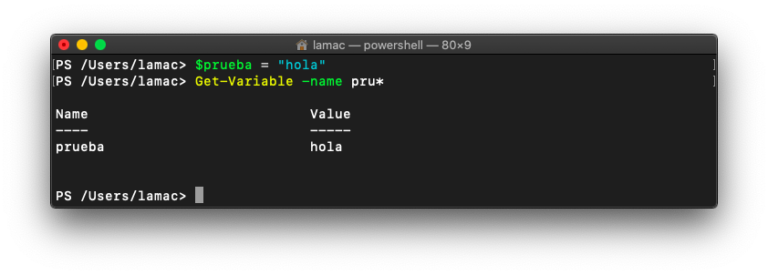 Listar variables y su contenido en PowerShell | Operating systems ...