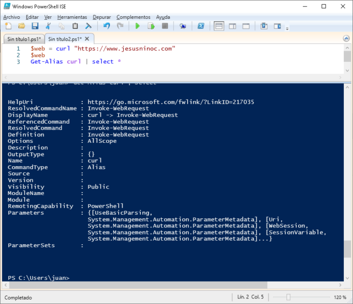 Curl en PowerShell | Operating systems, scripting, PowerShell and ...