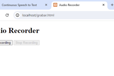 Crear un grabador de audio en el navegador web con JavaScript