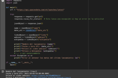 Leer un fichero JSON desde Python
