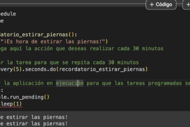 Aplicación de recordatorio en Python con Timer