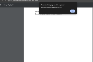 Generación de PDF con JavaScript incrustado en Python usando ReportLab y PyPDF2