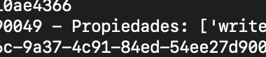 Enviar un mensaje a un dispositivos Bluetooth cercano con características escribibles desde Python (usando handle)