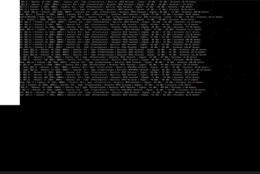 Visualizar gráficamente la distancia a la que se encuentran los dispositivos WiFi cercanos