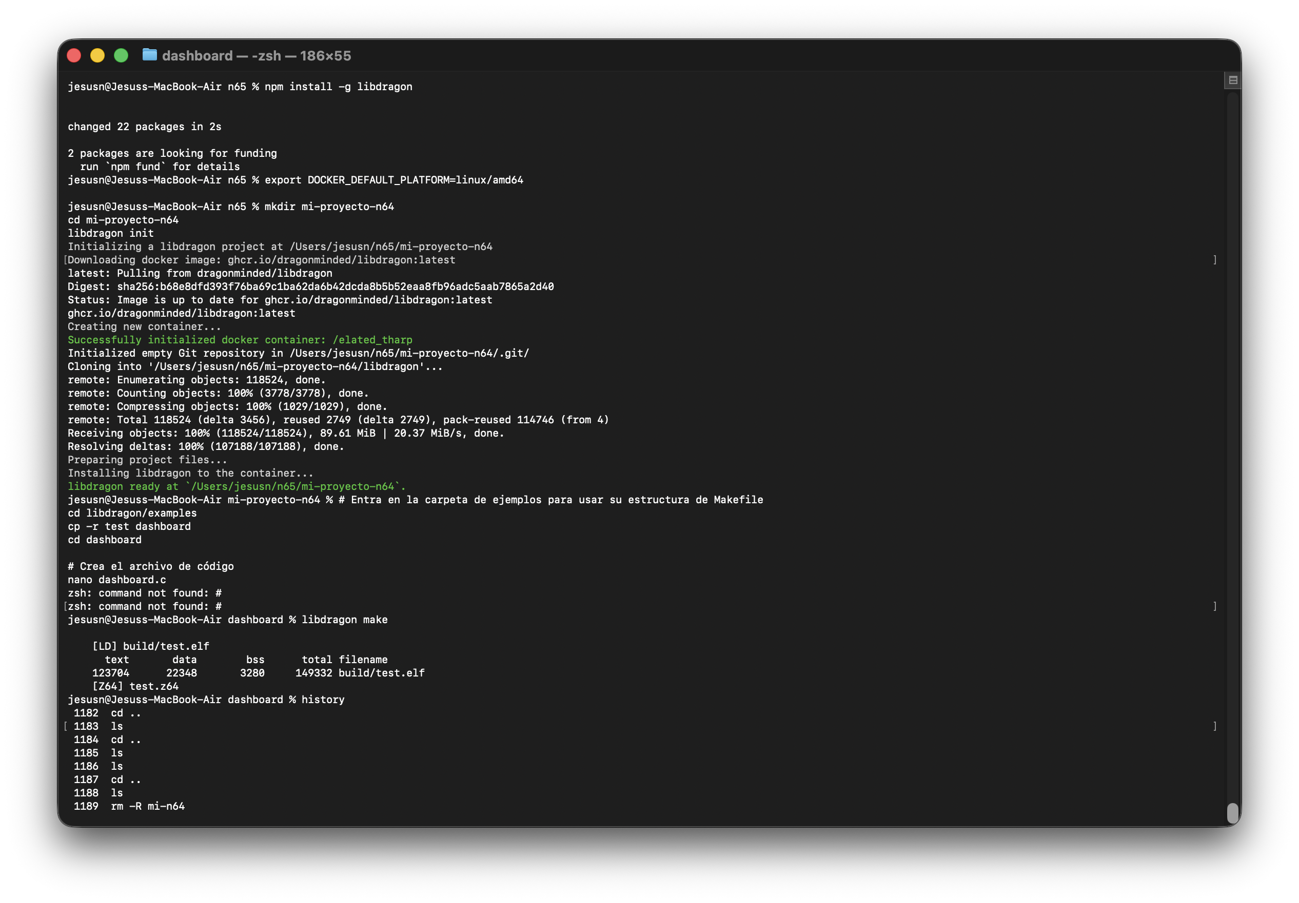 Creando tu primer dashboard para Nintendo 64 (Mac/Docker) | Operating ...